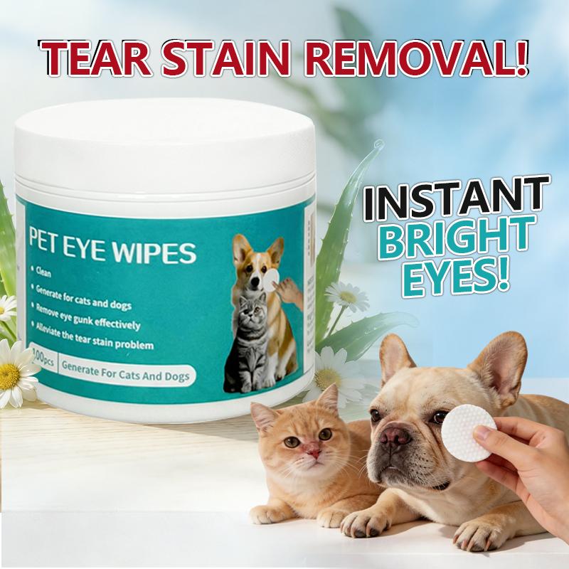 PET Eye Wipes Removing Tear Stains