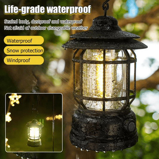 Promotion-Portable Retro Camping Lamp🔥🔥
