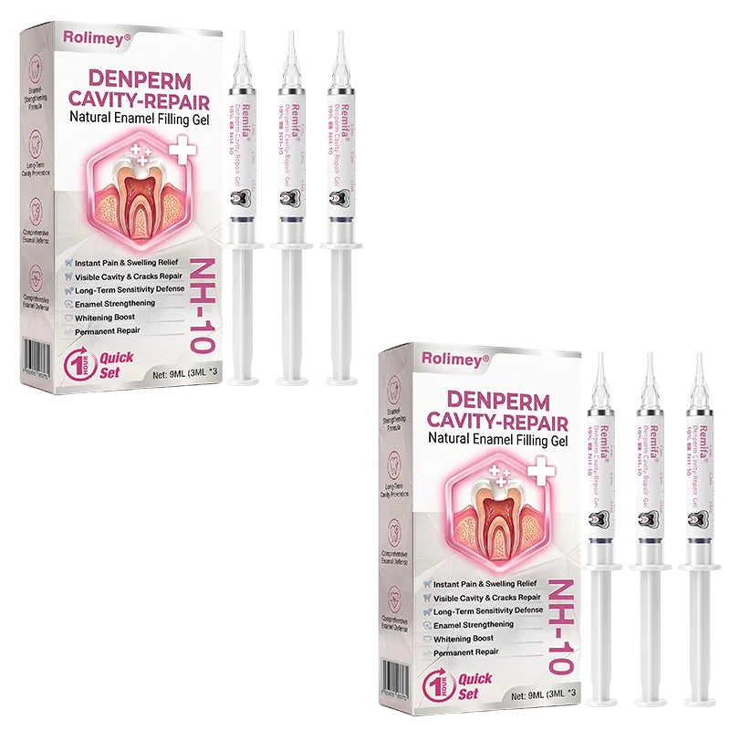 DenPerm Cavity-Repair Natural Enamel Filling Gel