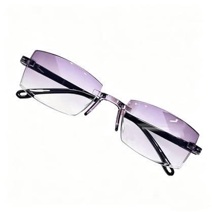 Smart Zoom Diamond-Cut Reading Glasses