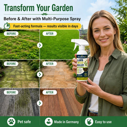 Garden Weed Killer – Spray, Walk Away & Enjoy a Cleaner Yard