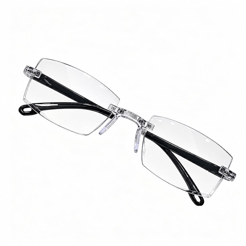 Smart Zoom Diamond-Cut Reading Glasses