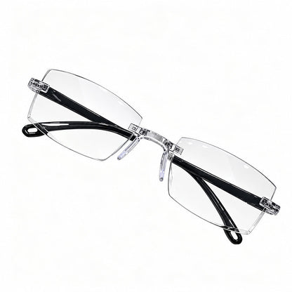 Smart Zoom Diamond-Cut Reading Glasses