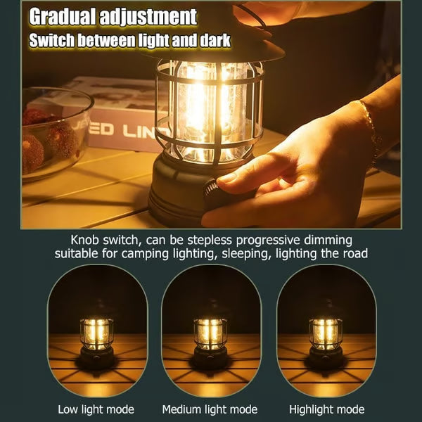 Promotion-Portable Retro Camping Lamp🔥🔥