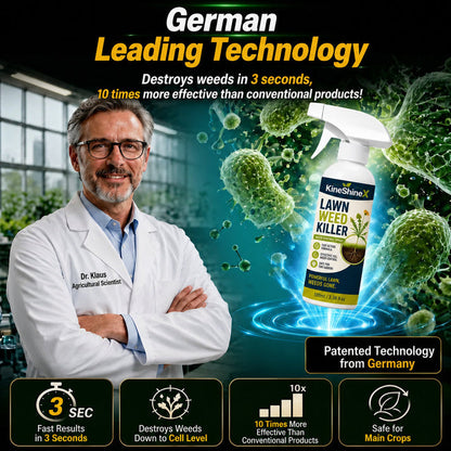 Garden Weed Killer – Spray, Walk Away & Enjoy a Cleaner Yard