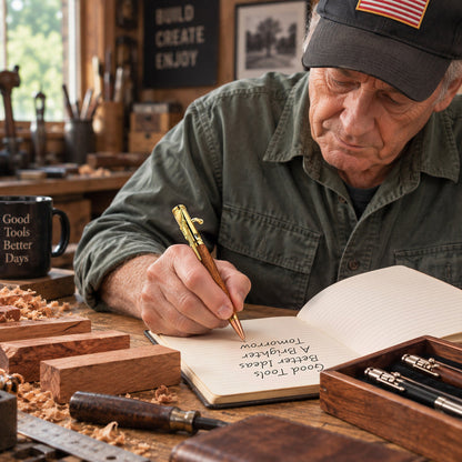 🖊Handmade Bolt-Action Wooden Pen