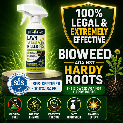 Garden Weed Killer – Spray, Walk Away & Enjoy a Cleaner Yard