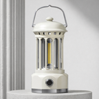 Retro Camping Lantern – Portable COB Tent Light for Cozy Outdoor Nights