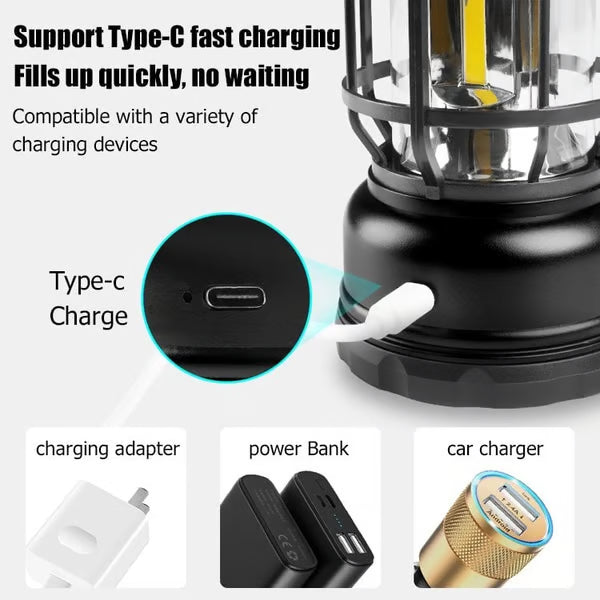 Promotion-Portable Retro Camping Lamp🔥🔥